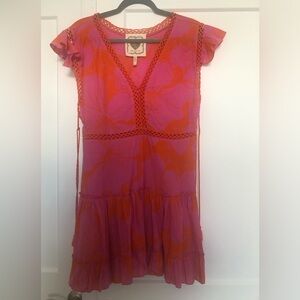 Floral dress/beach cover up